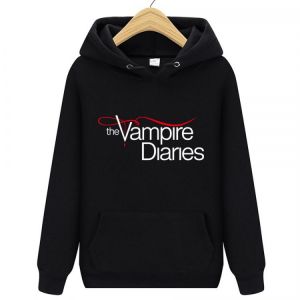 The Vampire Diaries Hoodies women/mens Long Sleeve hodies Pullovers Sweatshirts hoodie Women Men Casual hooded clothes unisex