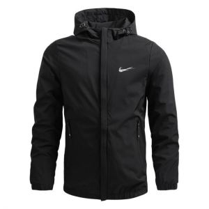 Windproof Jacket Men Waterproof Breathable print Casual Sports Outdoor Soild Hooded Coat Male Jackets Hardshell Wind Jacket Men