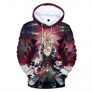 2021 New Shaman King Hoodie Casual Sweatshirt Teenager Adult Kids Hooded Harajuku 3D Pattern Streetwear Pullover
